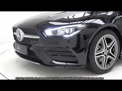 CMG Mercedes-Benz Sligo: 2020 CLA 180d Shooting Brake AMG 1.5CDi Manual Obsidian Black