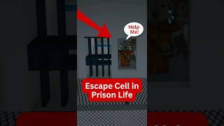 How to Escape Cell in Roblox Prison Life