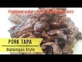 Pork Tapa Recipe | Homemade | Tapang Batangas