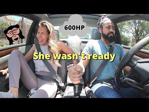 Scaring Bae in my 600HP Lexus SC300!