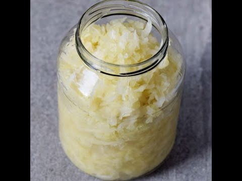 , title : 'Homemade Sauerkraut (Kapusta Kiszona) pt1/2'