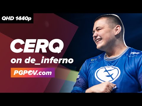 [CSGO POV] CeRq (Evil Geniuses) vs Cloud9 / 26-16 / de_inferno // Player Settings in desc.