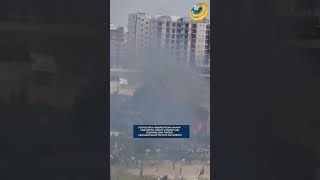 ⚡️Բանգլադեշի ռազմաօդային ուժերի ինքնաթիռը վթարի է ենթարկվել համալսարաններից մեկի տարածքում