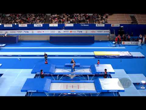 LAVINO Marco (ITA) M - 2019 Trampoline Worlds, Tokyo (JPN) - Qualification Trampoline R2