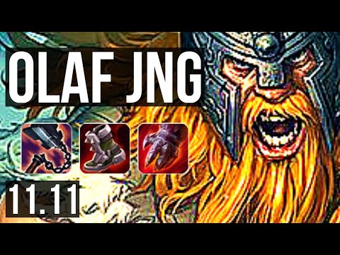 OLAF vs KARTHUS (JUNGLE) | 7/1/5, 800+ games, Godlike | BR Grandmaster | v11.11