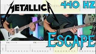 Metallica - Escape Guitar Cover |TAB| |LESSON| |TUTORIAL|
