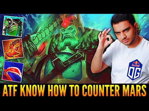 👉 OG.AMMAR THE F (ATF) Know How To Deal Vs Mars On The Lane - Epic Wraith King Carry Gameplay