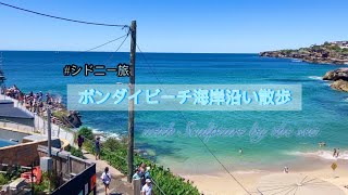 【シドニー旅】春のボンダイビーチ海岸沿いウォークとアートイベント'Sculpture by the sea'