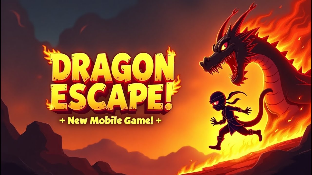 Dragon Escape | 2D Mobile Game Demo + Free Source Code