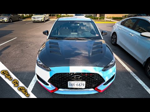Veloster N VIS Carbon Fiber Hood Install (It's Finally Here!)