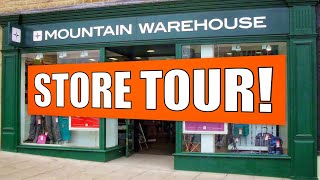MOUNTAIN WAREHOUSE TOUR! Budget Wild Camping, Backpacking and Camping Gear!