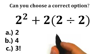 A great basic math question | Can you solve?