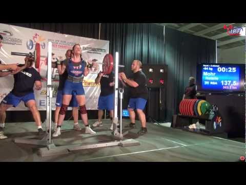 Women 84 & 84+kg Squat of 2011 IPF World Sub-Junior & Junior Championships