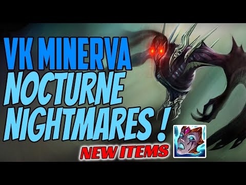 VK Minerva Plays NOCTURNE Jungle vs Elise - Challenger Gameplay - New Items - Season 11 - Eclipse