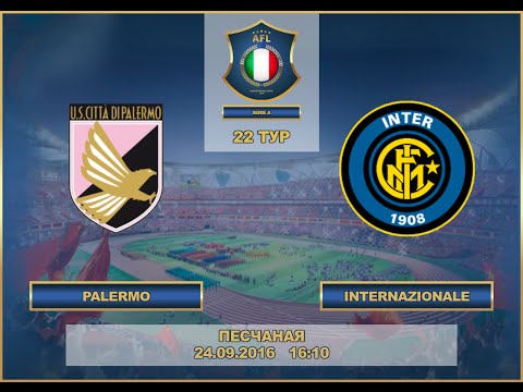 AFL. Italia. Seria A. 22 Tour. Palermo - Internazionale