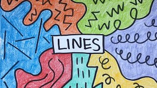 Simple LINE Art activity for Grade 1 and Grade 2 (Primary 1 and Primary 2)