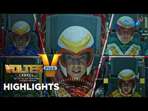 Voltes V Legacy: Gardo’s unrivaled strength scares Voltes V! (Episode 22)