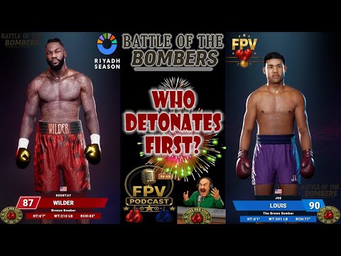 BOXING - DEONTAY WILDER vs JOE LOUIS FULL FIGHT SIMULATION