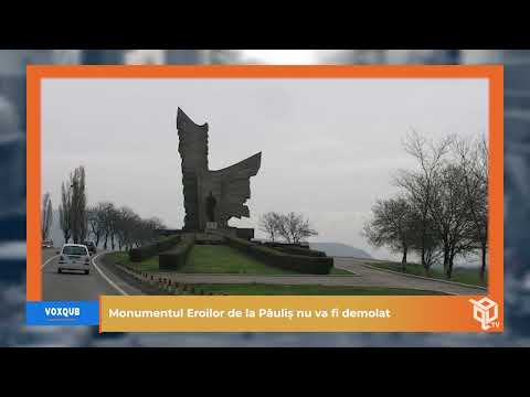 Monumentul Eroilor de la Păuliș nu va fi demolat - VoxQub