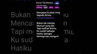 Download lagu Bukan Tak Mampu _ Mirnawati cover Andri Khan #lyrics mp3