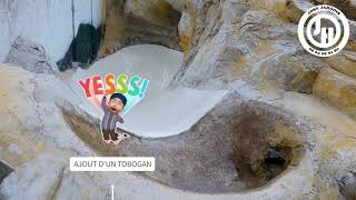 Cascade toboggan