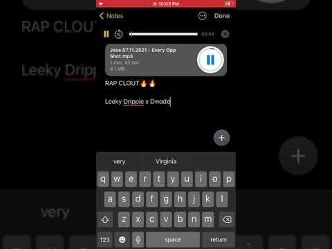 DWADE x LEEKY DRIPPIE *Unreleased*￼