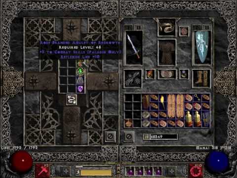 Diablo 2 Caster Amulet Crafting (Example)