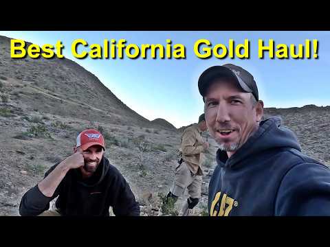 How Much Gold Did I Find In The California Desert???