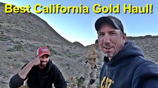 Best California Hardrock Gold Haul Yet! Thanks @MineOperator!