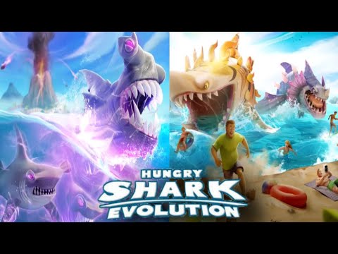 ALL EVOLVED SHARK SHORT TRAILER 2021 - HUNGRY SHARK EVOLUTION