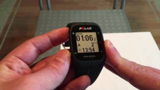 polar m400 com cinta