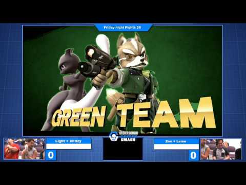 Friday Night Fights 26 - Doubles Loser's Finals: Light + Chrizy vs Zoo + Lame