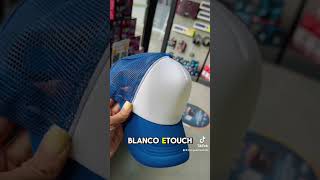GORRA PREMIUM BICOLOR AZUL-BLANCO P/SUBLIMACION