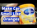 Good Car Air Fresheners Shaldan Orange Car Freshener Review Make Car Smell Like Orange