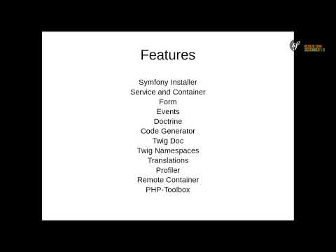 SymfonyCon Berlin 2016 - Daniel Espendiller - Symfony Plugin for PhpStorm - 3 years later