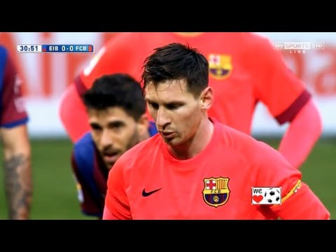 Lionel Messi vs Eibar 2014/15