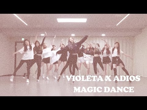 . .⃗ ༉‧₊˚✧ Violeta X Adios - Iz*one X Everglow Magic Dance ೫`