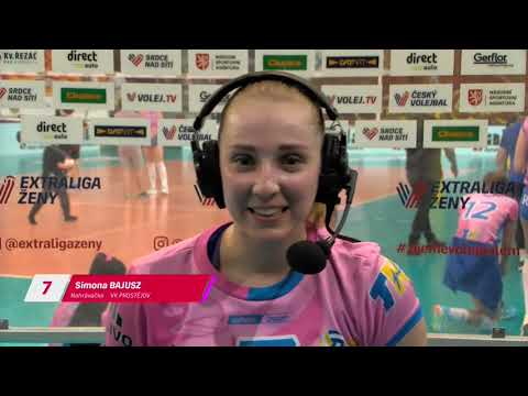 Simona Bajusz: Nechali jsme tam všechno | VK Dukla Liberec vs. VK Prostějov | OHLASY