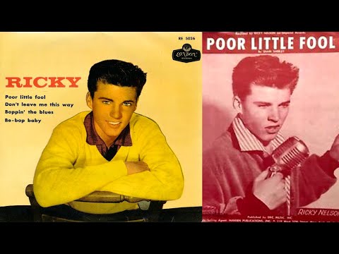 RICKY NELSON - POOR LITTLE FOOL ( 1958 ) VIDEO IN COLOUR