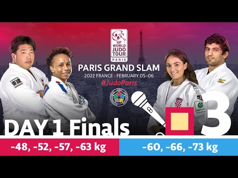 Единоборства Day 1 — Finals Tatami 3: Paris Grand Slam 2022