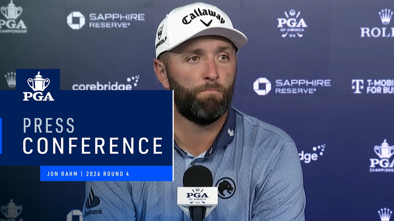 Jon Rahm Settles for PGA Championship Runner-Up After Putts Refuse to Drop: 'Can't Really Ask Too Much More'