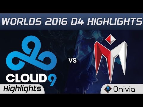 C9 vs IM Highlights Worlds 2016 D4 Cloud9 vs I May
