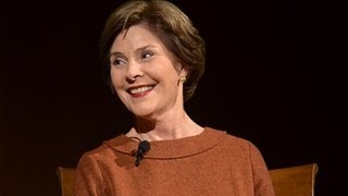 Excerpt: Laura and Barbara Bush at the First Ladies Conference, 11/15/12.