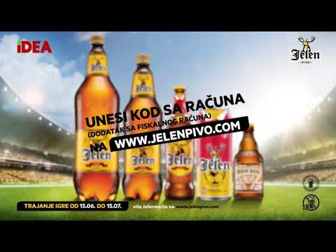 IDEA  i Jelen pivo - osvoji dres reperezentacije Srbije 15.06 - 15.07.2018.