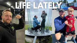 LIFE UPDATE VLOG | BUILDING GYMS | SION MONTY