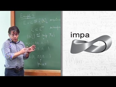 Programa de Doutorado - Análise Funcional - Aula 01