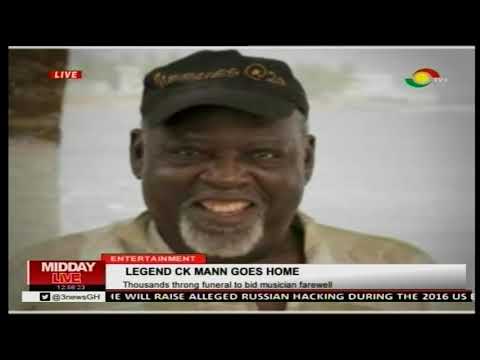 Highlife legend CK Mann laid to rest