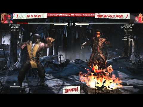 WB Round 1: YOMI RM Glass Sword (Scorpion) vs. Pig of the Hut (Kenshi) - MKX; AKA Week 4