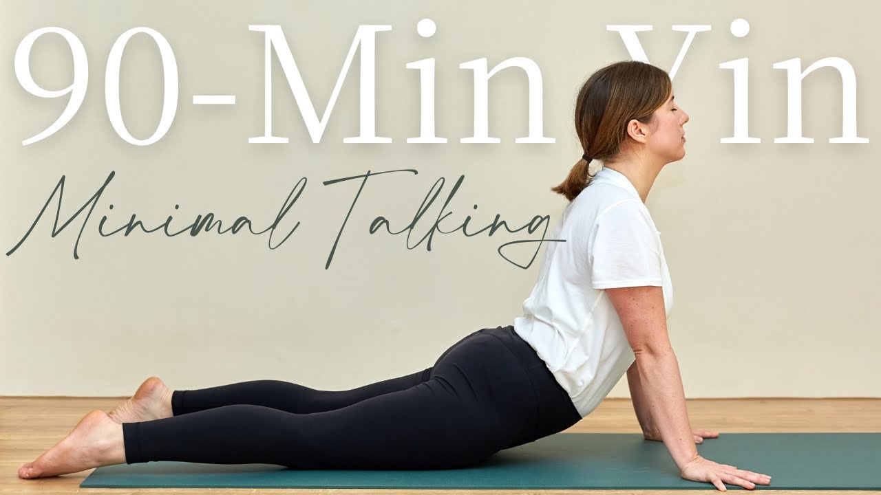 90 Minute Yin Yoga Class Minimum Cues — Yin Yoga class, 92 minutes