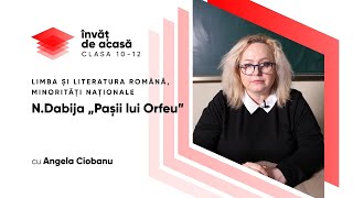  "N.Dabija „Pașii lui Orfeu”"